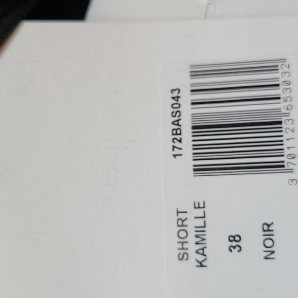 Nwt!Sezane Kamille short black - Picture 8 of 14